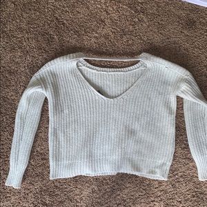 Cropped sweater